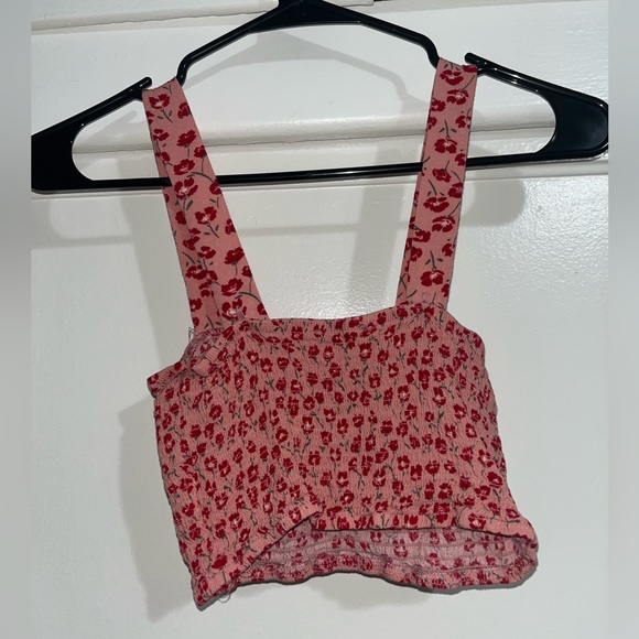 floral crop top - Picture 2 of 2